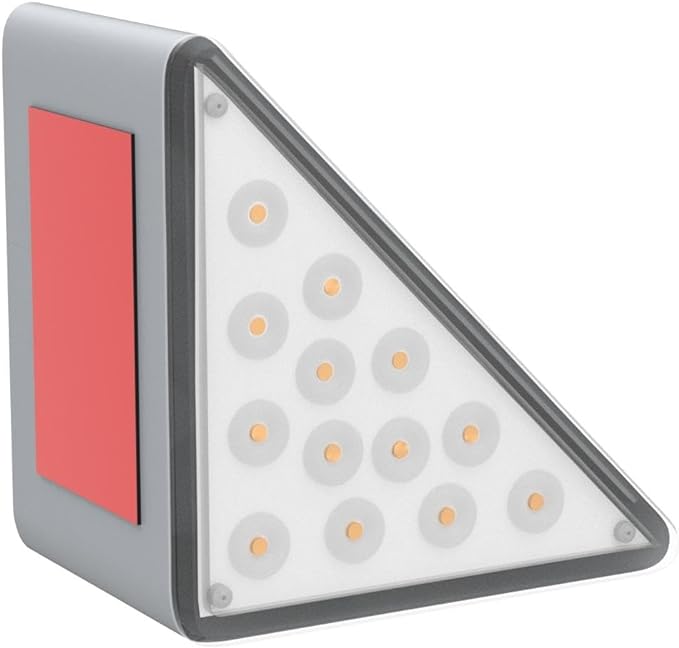 NIORSUN Solar Step Lights,6 Pack Warm White Solar Stair Lights Outdoor Waterproof IP67 Auto On Off,Solar Lights for Steps,Stair,Patio,Yard,Porch,Front Door,Sidewalk,Deck Decor