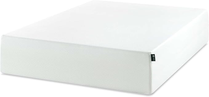 Zinus 14 Inch King Green Tea Memory Foam Mattress, Fiberglass Free, Medium Firm Feel, Zoned Pressure Relief, Certified Safe Foams & Fabric, Mattress in A Box