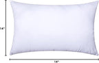MIULEE Throw Pillow Insert Premium Pillow Stuffer Sham Rectangle for Decorative Cushion Bed Couch Sofa 20x26 Inch