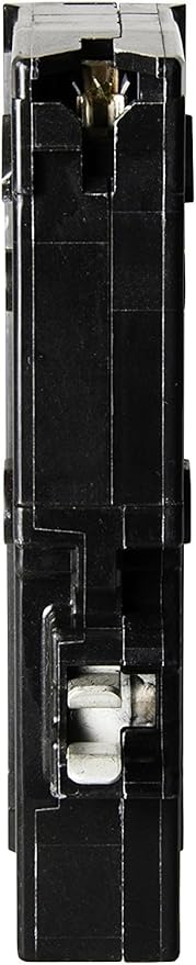 Square D by Schneider Electric Homeline 15 Amp Mini Circuit Breaker, 1 Pole, 120V AC, 10kA Breaking Capacity, Plug in Mount, CAFI/CAFCI, Residential Use (HOM115PCAFIC)