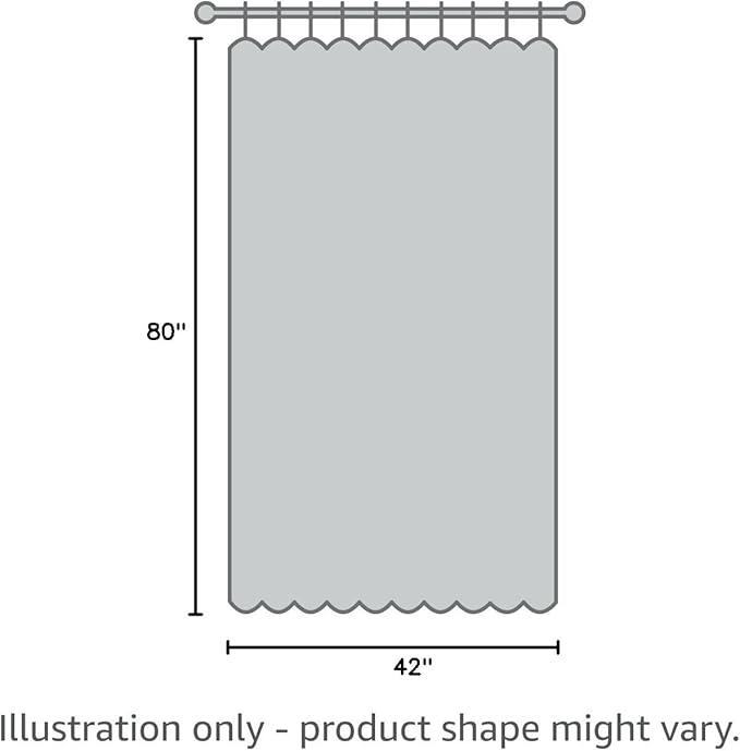 H.VERSAILTEX Doorway Curtain Blackout Closet Door Curtain Room Divider Window Treatment Curtain for Bedroom Thermal Insulated Privacy Drape Soundproof Grommet, 42 x 80 inches, 1 Panel, Bronze Green