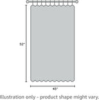 NICETOWN Blackout Curtains Drapery Panels - Window Treatment Royal Purple Blackout Drapes for Bedroom/Living Room Window, 52 inches Wide X 45 inches Long, 2 Panel Set