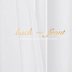 NICETOWN Pure White Velvet Curtains 96 inches Long 2 Panels (52-inch Wide), Farmhouse and Sleek Velvet Drapes and Curtains for Doorway, Office, Dorm