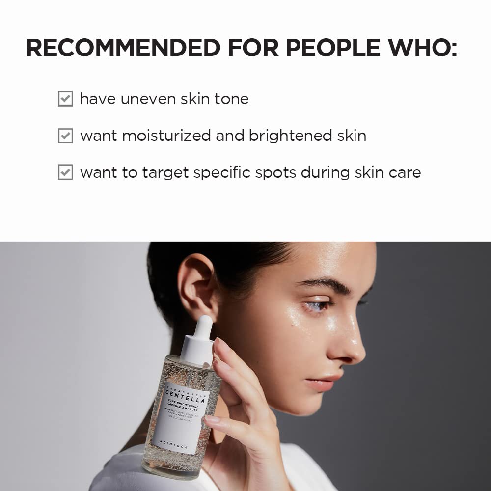 Centella Brightening Ampoule 100ml - Calming & Moisturizing for Sensitive Skin | AlluCanFind