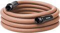 Flexzilla Colors Garden Hose 5/8 in. x 25 ft., Lightweight All-Weather Water Hose, Durable and Flexible, Leak-Free Connections, Red Clay