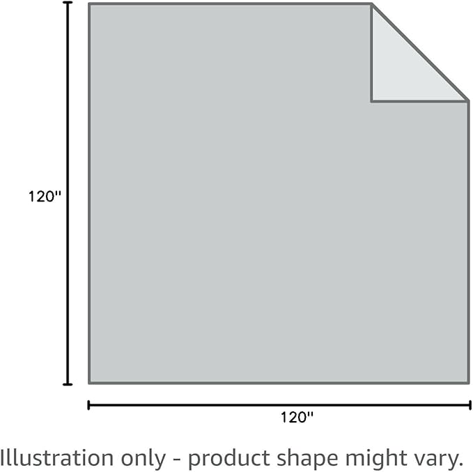 Utopia Bedding Khaki 100% Cotton Waffle Blanket 300 GSM [Big - 120x120 Inch] Soft Lightweight Breathable Bed Blanket for All Season