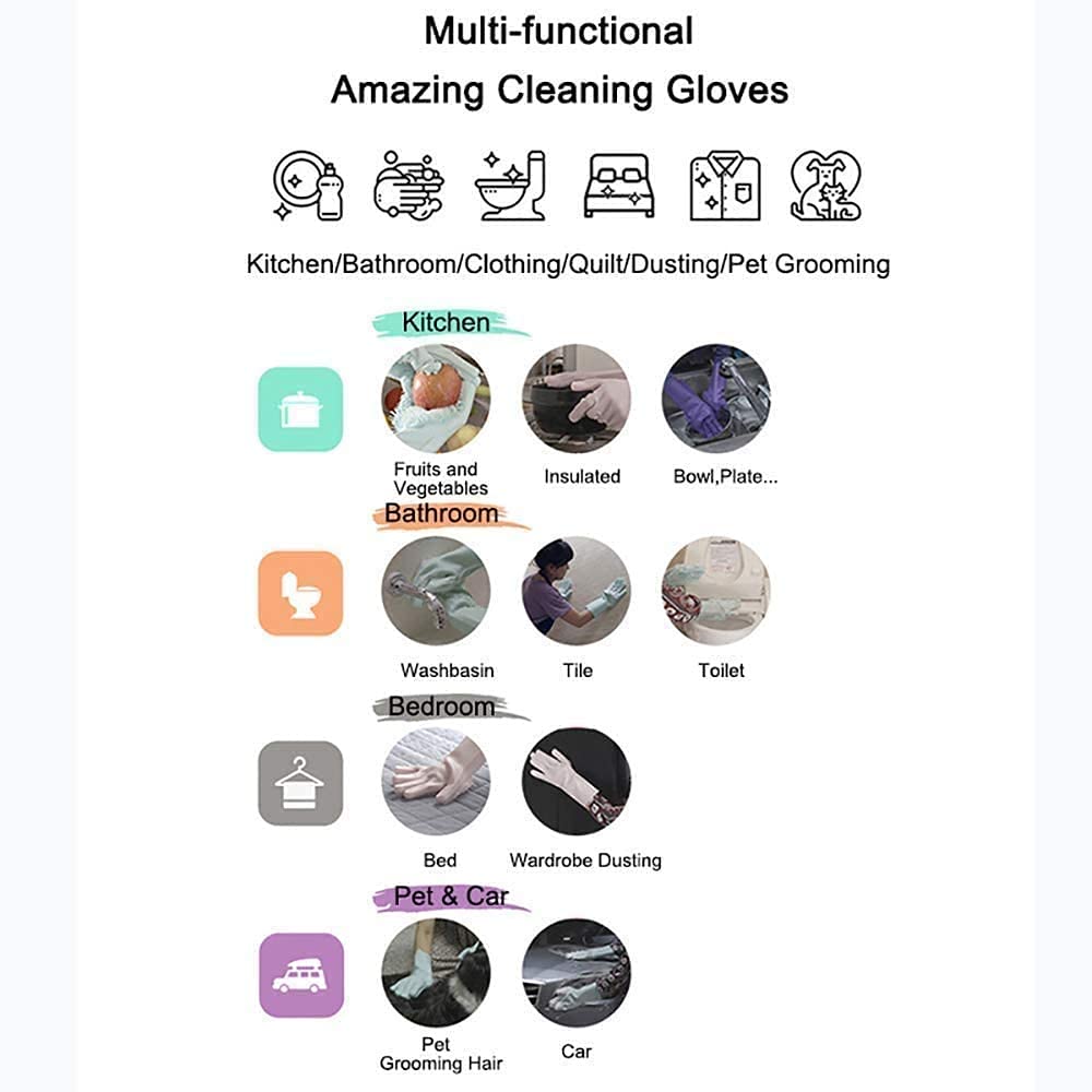 Silicone Dishwashing Gloves