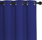 NICETOWN Navy Blue Blackout Curtains 84 inch Length, Grommet Top Room Darkening Drapes for Bedroom Living Room, Light Blocking Window Covering for Privacy (W66 x L84 Inch, 1 Panel)