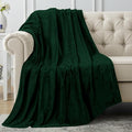 Utopia Bedding Fleece Blanket Throw Size Forest Green 300GSM Luxury Anti-Static Fuzzy Soft Microfiber Blanket for Couch, Sofa and Bed (50x60 Inch)