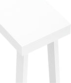 Plank+Beam Solid Wood Console Table, 46 Inch, Sofa Table, Narrow Entryway Table for Hallway, Behind The Couch, Living Room, Foyer, Easy Assembly, White