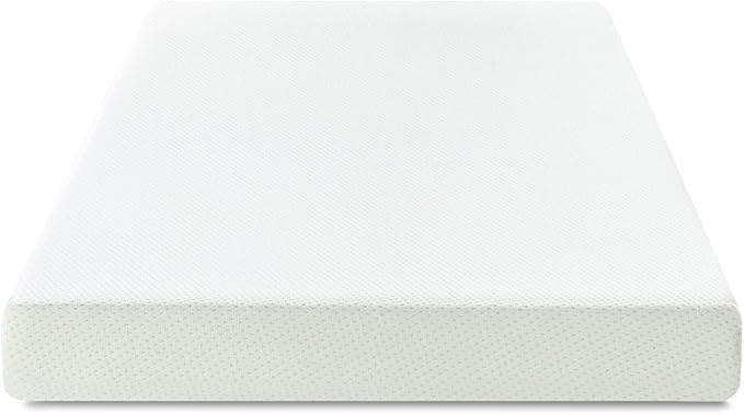 Zinus 5 Inch Twin Green Tea Memory Foam Mattress [New Version], Fiberglass Free, Medium Firm Feel, Zoned Pressure Relief, Certified Safe Foams & Fabric, Mattress in A Box