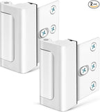 Home Security Door Lock Door Reinforcement Lock Door Locks for Kids Safety Flip Door Lock Latch Childproof Night Lock Door Security Front Door Child Safety Lock High Security Locks for Doors Inside