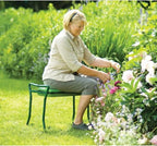 Gardener's Supply Company Garden Kneeler and Portable Stool | Extra Wide & Soft Kneeler for Outdoor Flower Beds and Raised Bed Planting | Ideal Gardening Gifts for Grandparents & Senior Gardeners