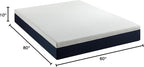 ZINUS 10 Inch Queen Cooling Comfort Hybrid Mattress [New Version], Fiberglass Free, Medium Firm Feel, Motion Isolation, Certified Safe Foams & Fabric