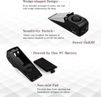 EMDMAK Door Stop Alarm with 120DB Siren Door Stop for Home & Travel (Black) (Pack of 4)
