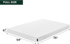 Zinus 6 Inch Full Cooling Essential Memory Foam Mattress [NewVersion], Fiberglass Free, Medium Feel, Breathable Cooling Layers, Certified Safe Materials