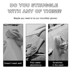 8"×10" Soft & Scratch-Free Premium Plush Microfiber Washing Glove