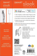Smart Sleek Socket: Universal Outlet Concealer with Wi-Fi Smart Power Strip