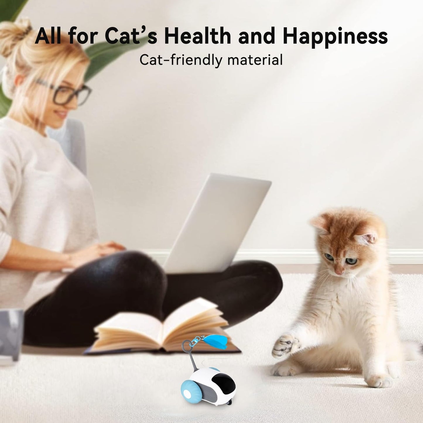 Turbo Tail 5.0 Remote Control Interactive Cat Toy