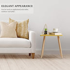 FORAOFUR Side Tables Living Room Set of 2, Small Wooden Table Accent Table Nursery Room, Bedroom, Accent Tables for Small Spaces, Easy Assembly