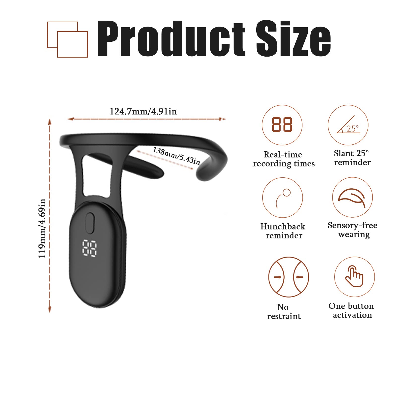 Atcryih 2023 Smart Posture Corrector