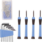 CARTMAN Home Tool Set Kit, Basic Household Hand Tools with Storage Case Light Blue