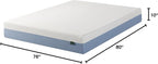 Zinus 10 Inch King Cooling Essential Memory Foam Mattress [NewVersion], Fiberglass Free, Medium Feel, Breathable Cooling Layers, Certified Safe Materials