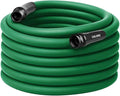 Flexzilla Colors Garden Hose 5/8 in. x 75 ft., Lightweight All-Weather Water Hose, Durable and Flexible, Leak-Free Connections, Forest Green
