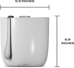 S'well Ice Bucket with Tongs, 68oz, Angel Food