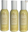 Bath and Body Works Concentrated Room Spray 1.5 oz each - Pack of 3 - Packaging May Vary (Pineapple Mango)