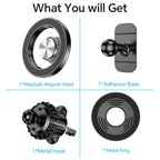 for Magsafe Car Mount 【20 Strong Magnets】 Magnetic Phone Holder for Car | AlluCanFind