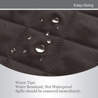 Easy-Going Oversized Chair Sofa Slipcover Reversible Sofa Cover Water Resistant Couch Cover Furniture Protector Cover with Elastic Straps for Pets Dog (Oversized Chair, Chocolate/Beige)