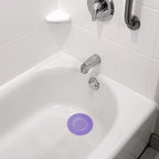 Gotega Bathroom Sink Drain Strainers, Hair Catcher Shower Drain Covers Protector, Flexible TPR Material, Multiple Colors for Bathroom Tub Shower and Sink Garbage Disposal Parts, Bright-Colored, 5 Pack