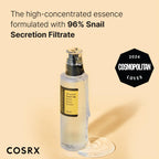 COSRX Snail Mucin 96% Power Repairing Essence - Hydrating Serum for Dull Skin & Fine Lines | AlluCanFind