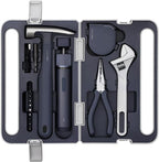 HOTO 18-Piece Tool Kit, Electric Screwdriver w/LED, 3 Torque, 10 Bits, Basic Home Tool Kit - Compact & Portable w/Hidden Buckle, Home Repair Set for DIY Projects/Dorm Repairs/Assembling