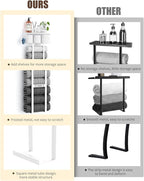 Towel Racks for Bathroom 31inch Wall Mounted Towel Rack,Floating Shelf with Wood Plank,Towel Storage for Bathroom Can Holds 6 Large Rolled Towels,All White
