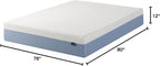 Zinus 12 Inch King Cooling Essential Memory Foam Mattress [NewVersion], Fiberglass Free, Medium Feel, Breathable Cooling Layers, Certified Safe Materials