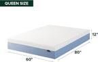 Zinus 12 Inch Queen Cooling Essential Memory Foam Mattress [NewVersion], Fiberglass Free, Medium Feel, Breathable Cooling Layers, Certified Safe Materials