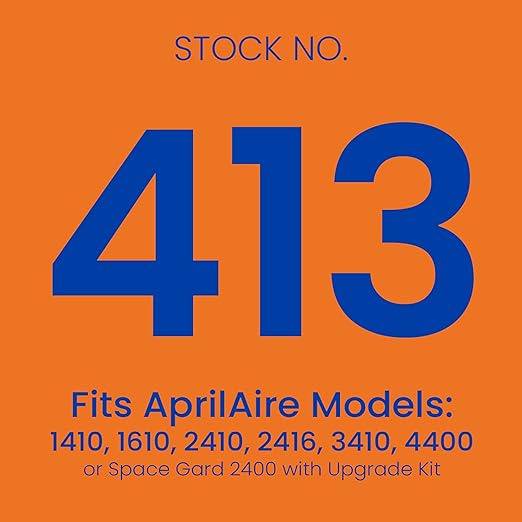 AprilAire 413 Replacement Filter for AprilAire Whole House Air Purifiers - MERV 13, Healthy Home Allergy, 16x25x4 Air Filter (Pack of 4)