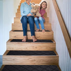 Stair Treads for Wooden Steps 15pcs - 8x30in Carpet Stairs Runner Indoor Non-Slip Stair Mats for Kids Elders and Pets