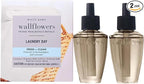 Bath & Body Works Wallflowers Refills, Laundry Day Scent, Plug-In Air Freshener Refills for Bedrooms, Bathrooms & Living Spaces, 2 Pack