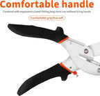 GARTOL Miter Shears, Multifunctional Trunking Shears for Angular Cutting of Moulding and Trim, Adjustable at 45 to 135 Degree, Hand Tools for Cutting Soft Wood, Plastic, PVC, No Replacement Blade