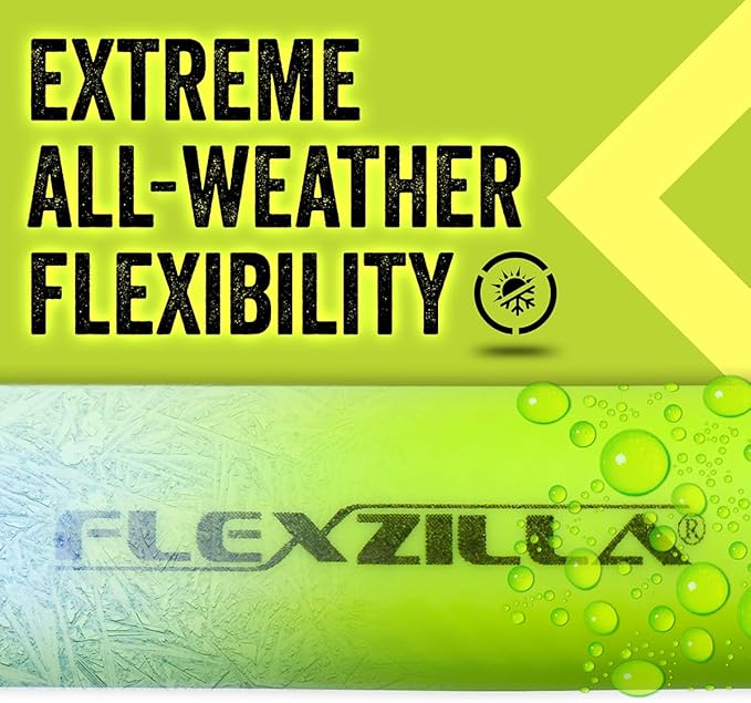 Flexzilla Garden Hose 5/8 in. x 25 ft., Lightweight All-Weather Water Hose, Durable and Flexible, Leak-Free Connections