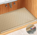 Winisok Silicone Under Sink Mat 34" x 19", kitchen Essentials and Gadgets, Shelf liner and Cabinet Protector, Home Organizers and Storage, Waterproof Bathroom Tray