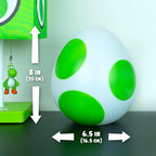 Paladone Super Mario Yoshi Egg Light - 20cm Collectible USB-Powered Light, Perfect for Bedroom, Desk, or Gaming Room, Ideal Gamer Decor
