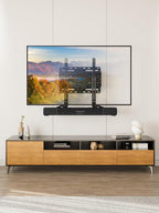 Mounting Dream Soundbar Mount Bracket for Mounting Above or Under TV Fits Most of Sound Bars Up to 15 Lbs, with Detachable Long Extension Plates MD5420