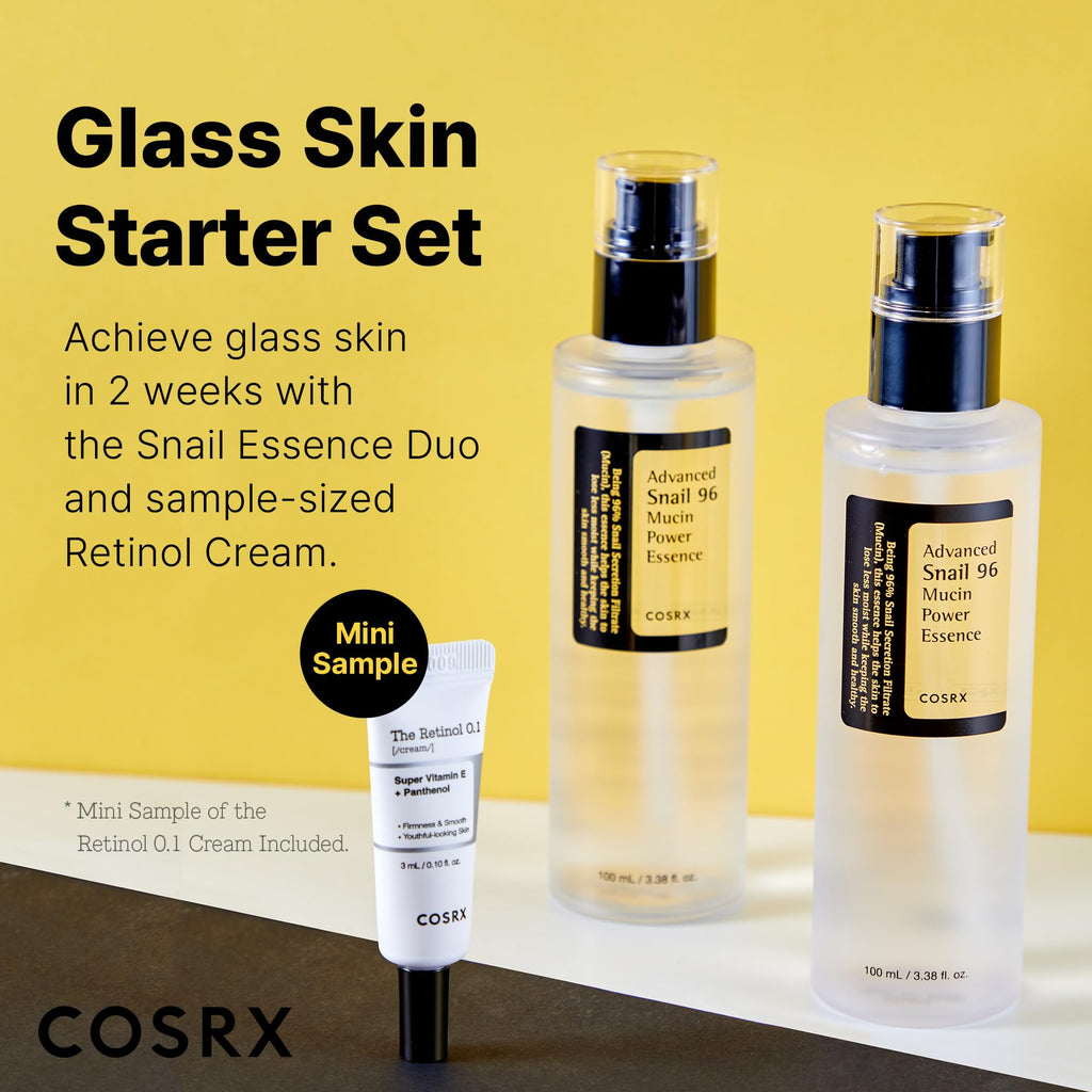 COSRX Glass Skin Starter Set – Korean Skin Care Kit