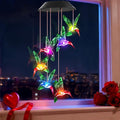 Easter Basket Stuffers Gifts for Her Mom Grandma, Mother Birthday Gardening Hummingbird Gifts for Women, Winzwon Wind Chimes Solar Lights Outdoor Decor for Garden Patio Yard Porch