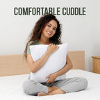 Utopia Bedding Throw Pillows (Set of 1, White) – 24 x 24 Inches Down Alternative Pillows for Bed, Sofa, and Couch - Fluffy Decorative Stuffer Pillow for Indoors & Outdoors