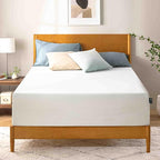 Zinus 14 Inch Queen Green Tea Memory Foam Mattress, Fiberglass Free, Medium Firm Feel, Zoned Pressure Relief, Certified Safe Foams & Fabric, Mattress in A Box